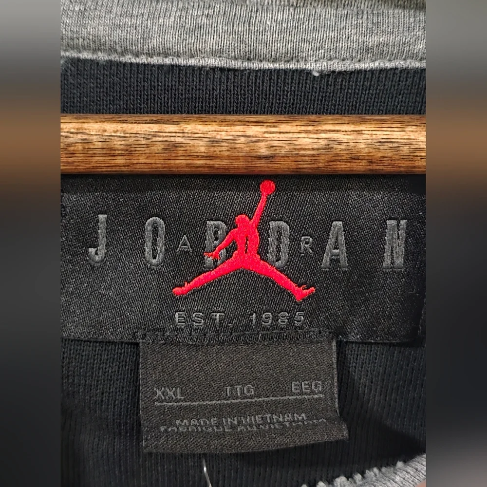 Jordan Men's Pullover Hoodie - Black Size XXL